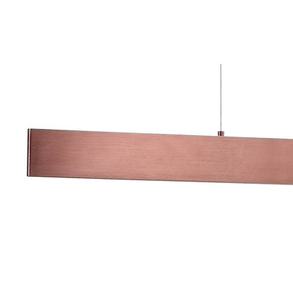Draper Dimmable Adjustable Integrated Led Metal Linear Pendant