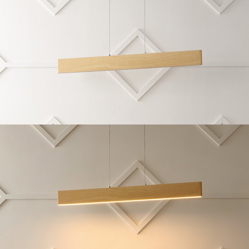 Draper Adjustable Integrated Led Metal Linear Pendant