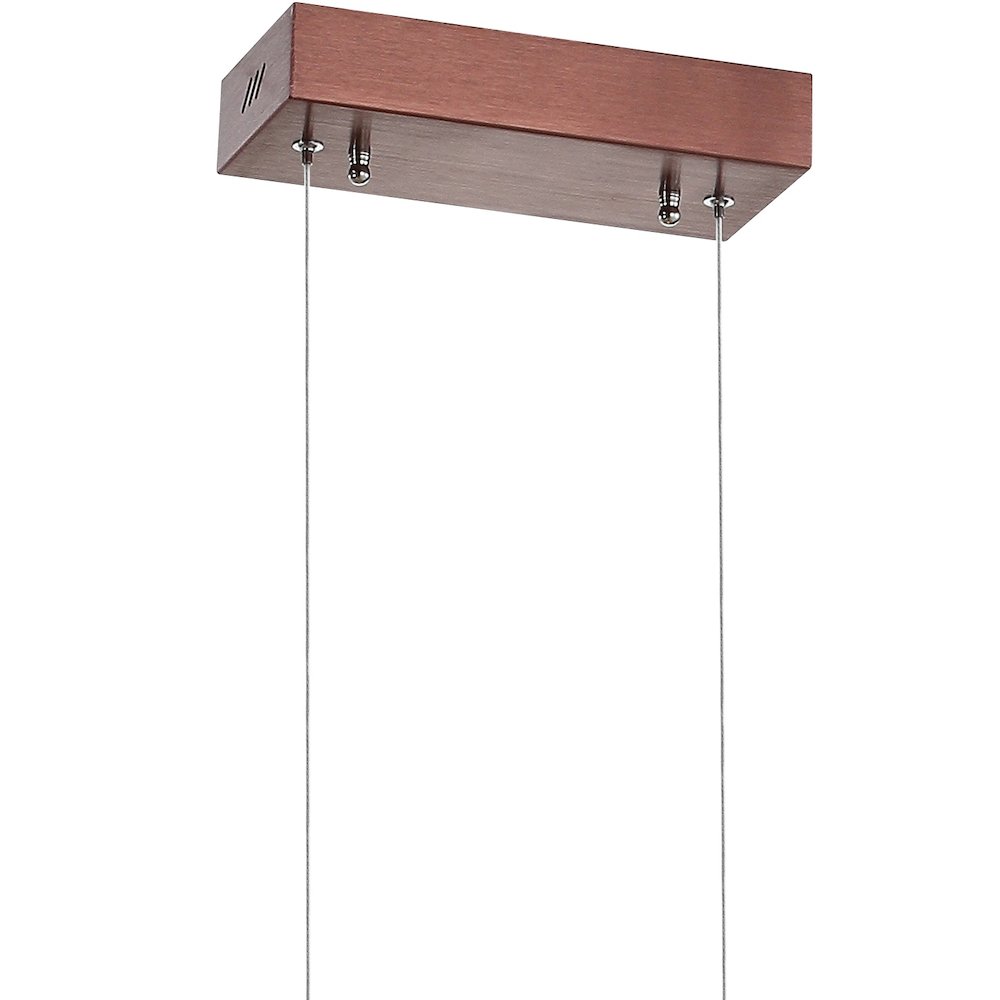 Draper Dimmable Adjustable Integrated Led Metal Linear Pendant
