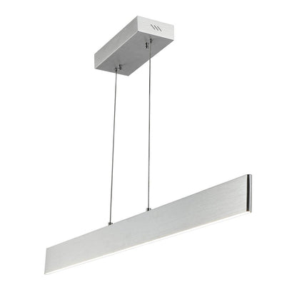 Draper Dimmable Adjustable Integrated Led Metal Linear Pendant