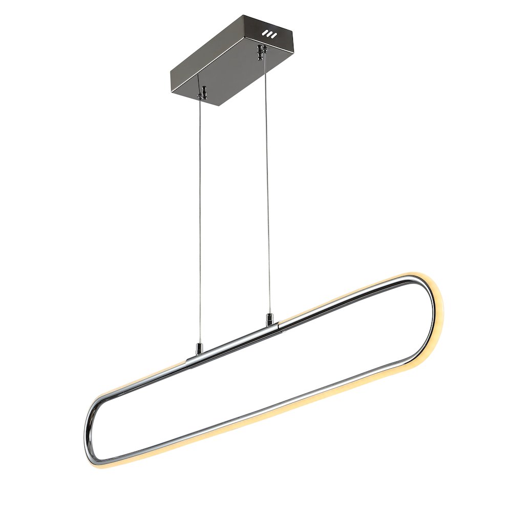 Ned Dimmable Adjustable Integrated Led Metal Linear Pendant
