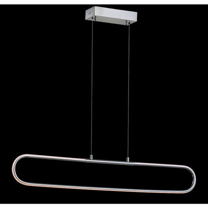 Ned Dimmable Adjustable Integrated Led Metal Linear Pendant
