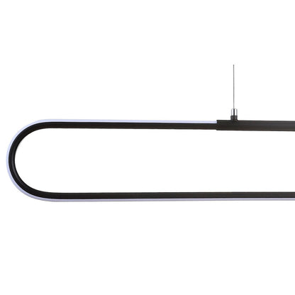 Ned Dimmable Adjustable Integrated Led Metal Linear Pendant