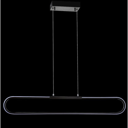 Ned Dimmable Adjustable Integrated Led Metal Linear Pendant