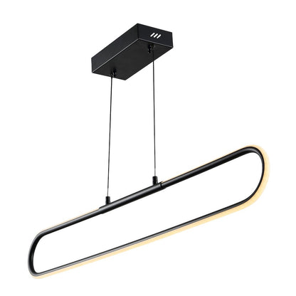 Ned Dimmable Adjustable Integrated Led Metal Linear Pendant
