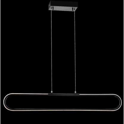 Ned Dimmable Adjustable Integrated Led Metal Linear Pendant