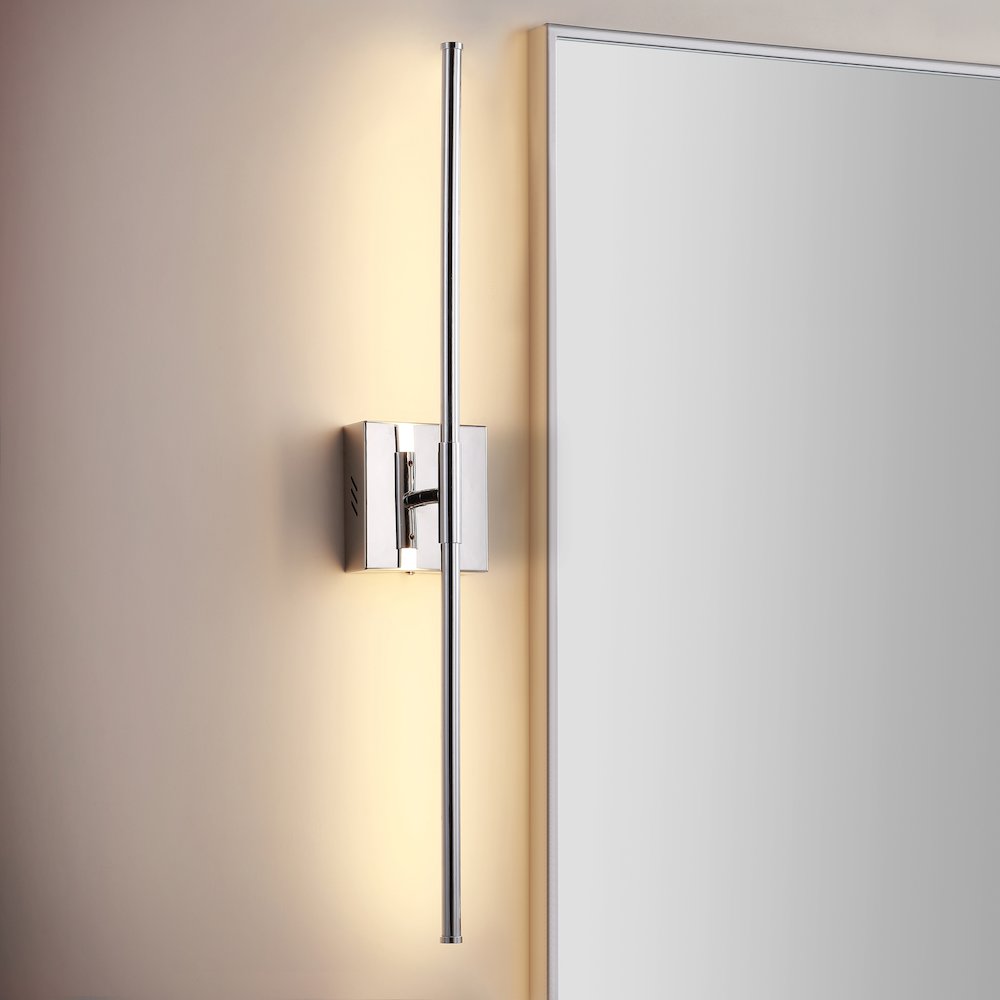 Makena Dimmable Integrated Led Metal Wall Sconce