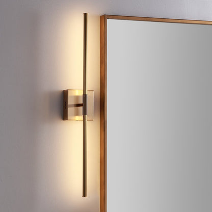 Makena Dimmable Integrated Led Metal Wall Sconce