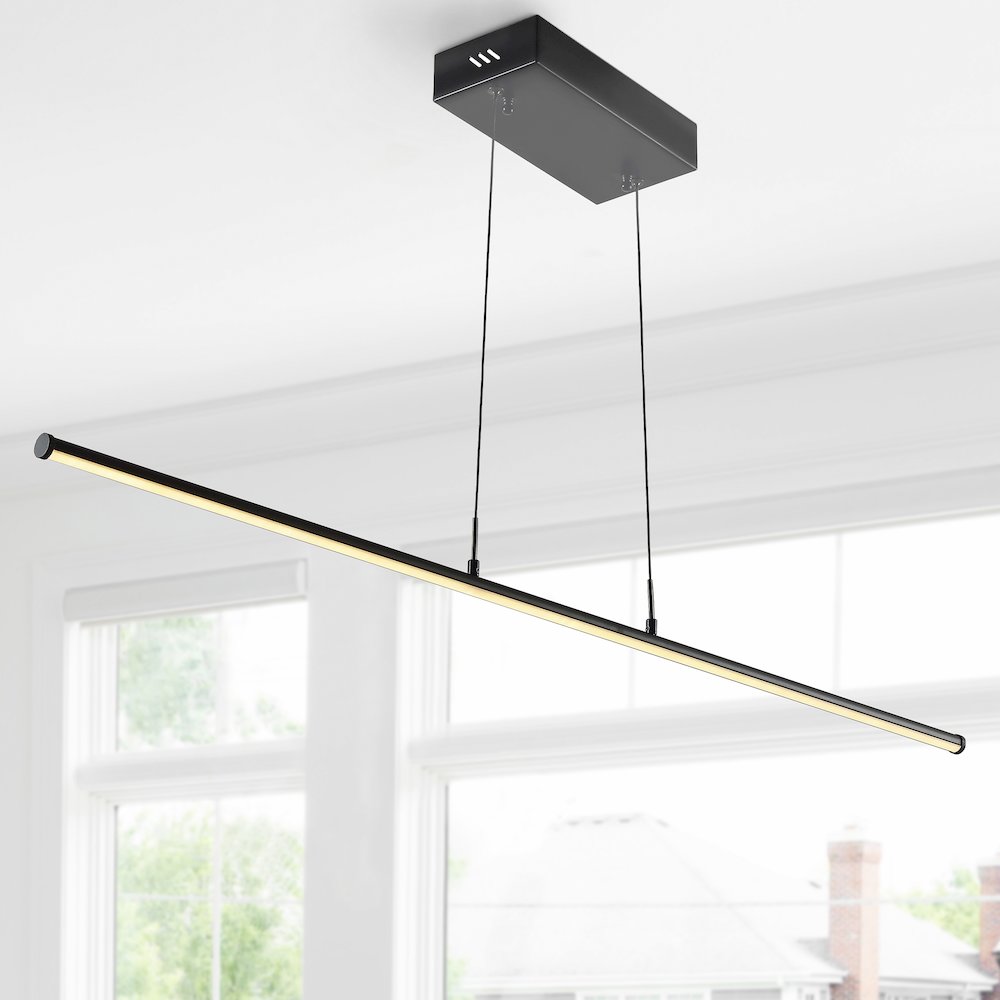 Conley Dimmable Adjustable Integrated Led Metal Linear Pendant