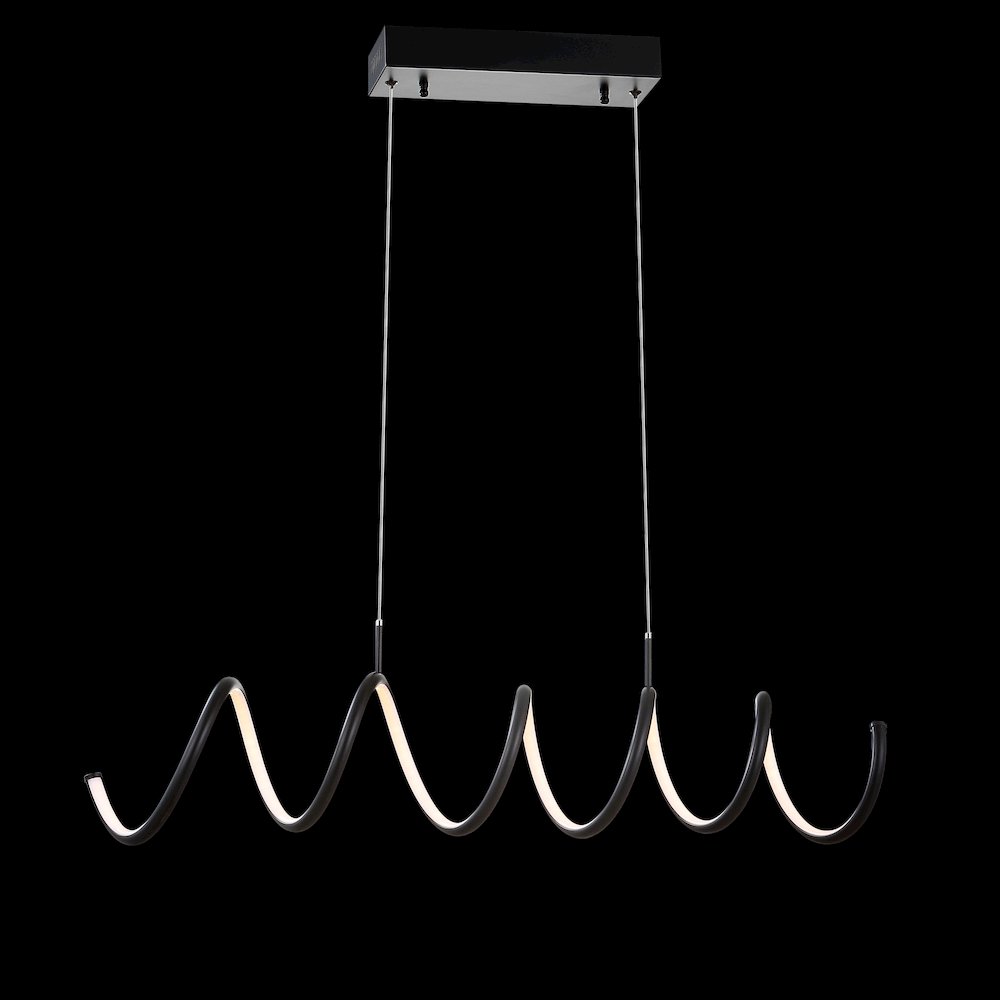 Ali Dimmable Adjustable Integrated Led Metal Linear Pendant