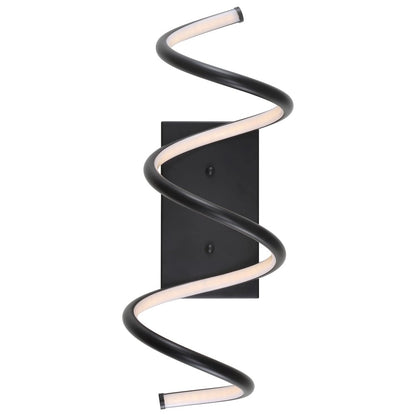 Scribble Modern Metal Integrated Led Vanity Light Sconce