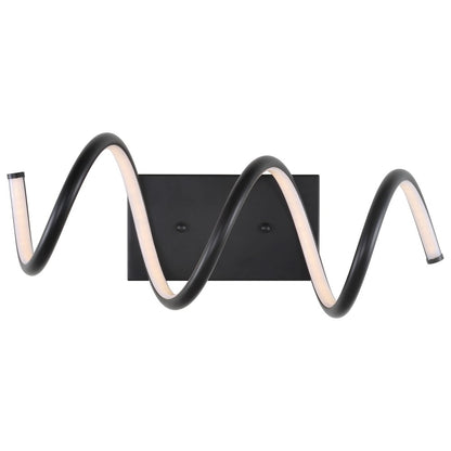 Scribble Modern Metal Integrated Led Vanity Light Sconce