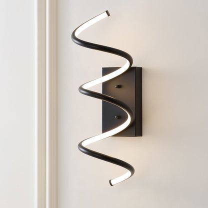 Scribble Modern Metal Integrated Led Vanity Light Sconce