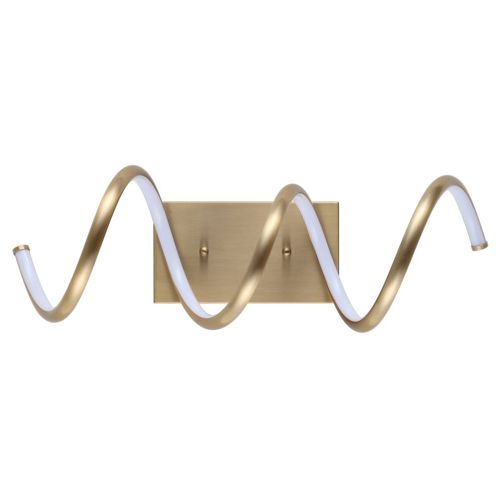 Scribble Modern Metal Integrated Led Vanity Light Sconce