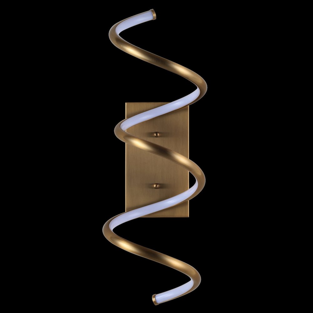 Scribble Modern Metal Integrated Led Vanity Light Sconce
