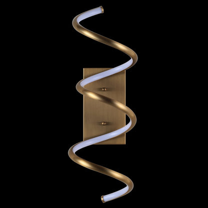 Scribble Modern Metal Integrated Led Vanity Light Sconce