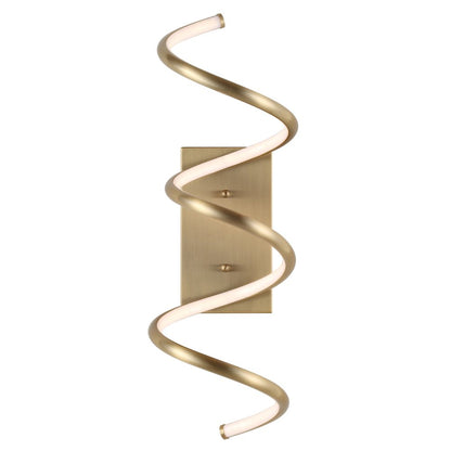 Scribble Modern Metal Integrated Led Vanity Light Sconce