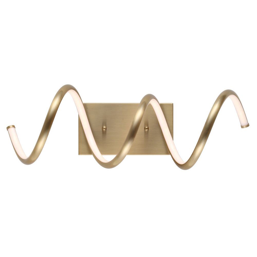 Scribble Modern Metal Integrated Led Vanity Light Sconce