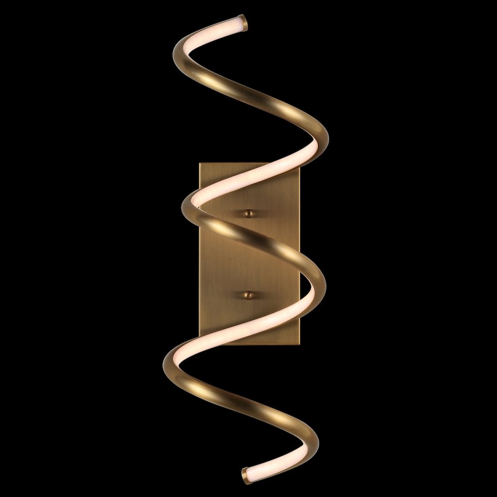 Scribble Modern Metal Integrated Led Vanity Light Sconce