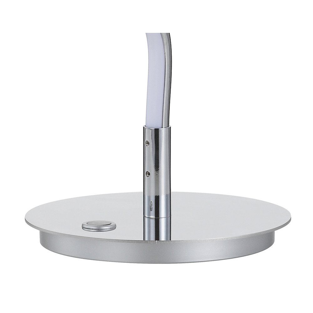 Scribble Modern Dimmable Metal Integrated Led Table Lamp