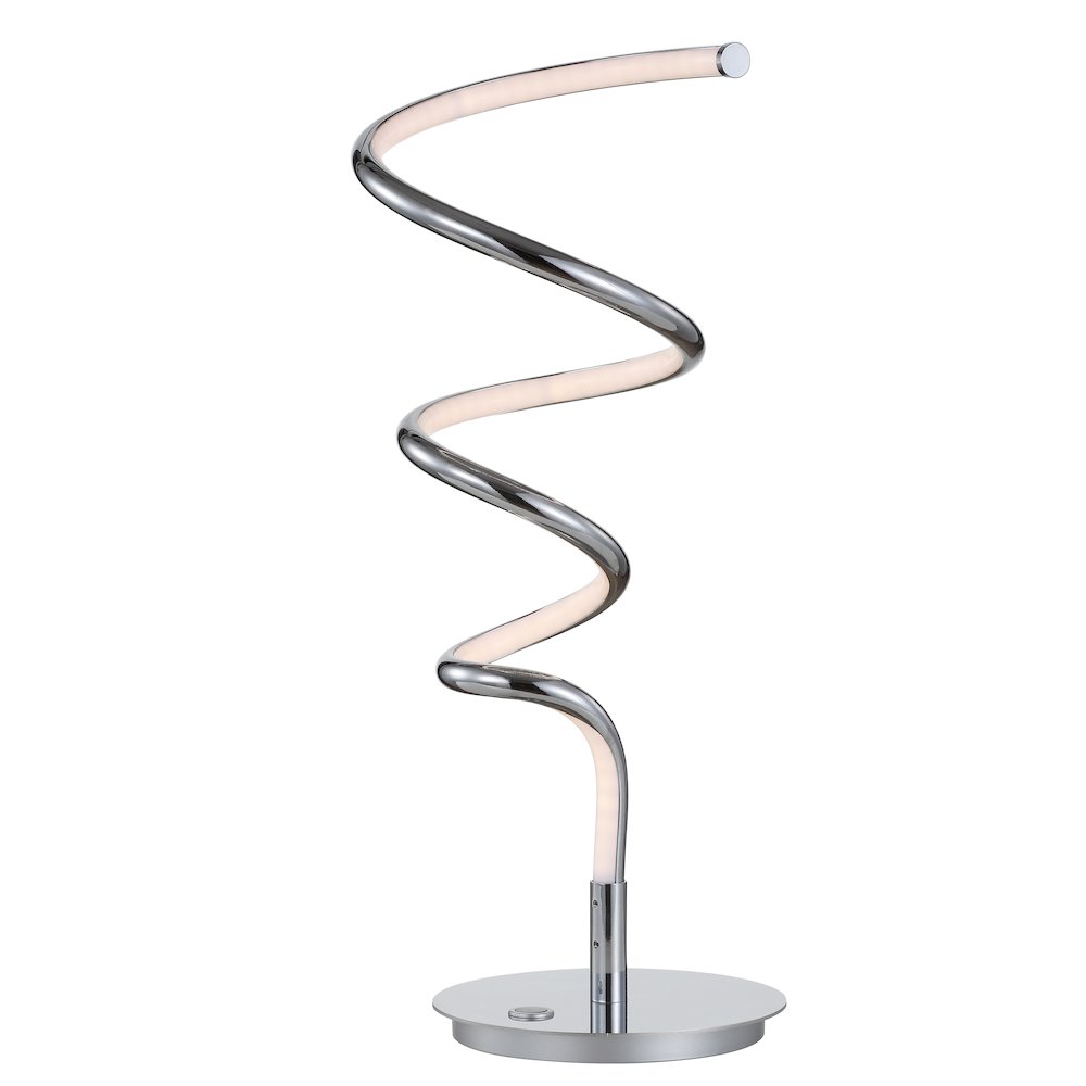 Scribble Modern Dimmable Metal Integrated Led Table Lamp