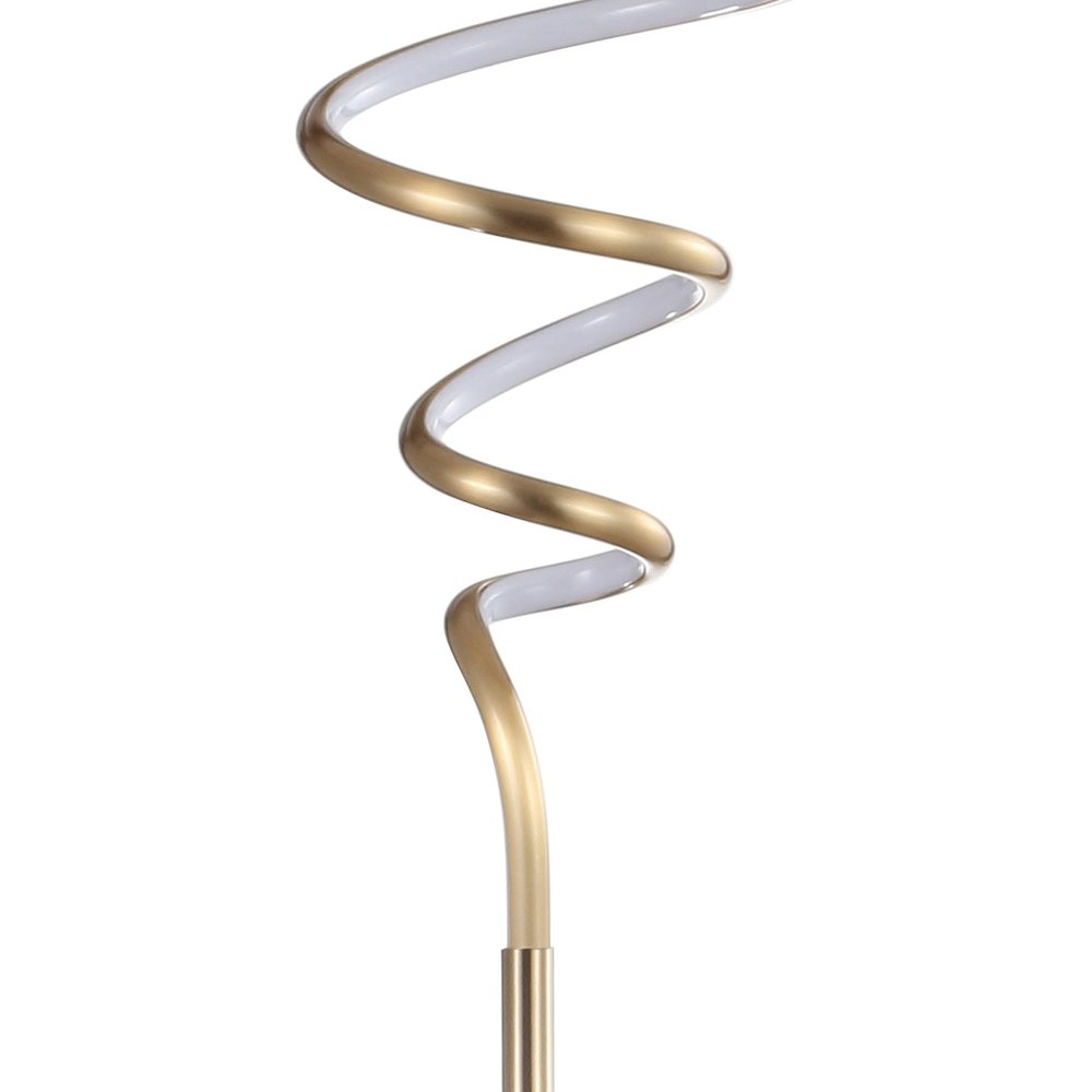 Scribble Modern Dimmable Metal Integrated Led Floor Lamp