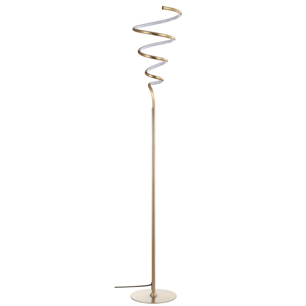 Scribble Modern Dimmable Metal Integrated Led Floor Lamp