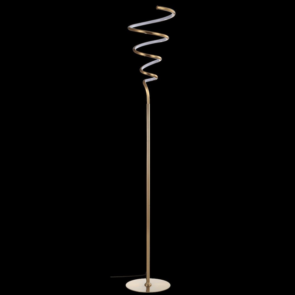 Scribble Modern Dimmable Metal Integrated Led Floor Lamp