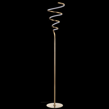 Scribble Modern Dimmable Metal Integrated Led Floor Lamp