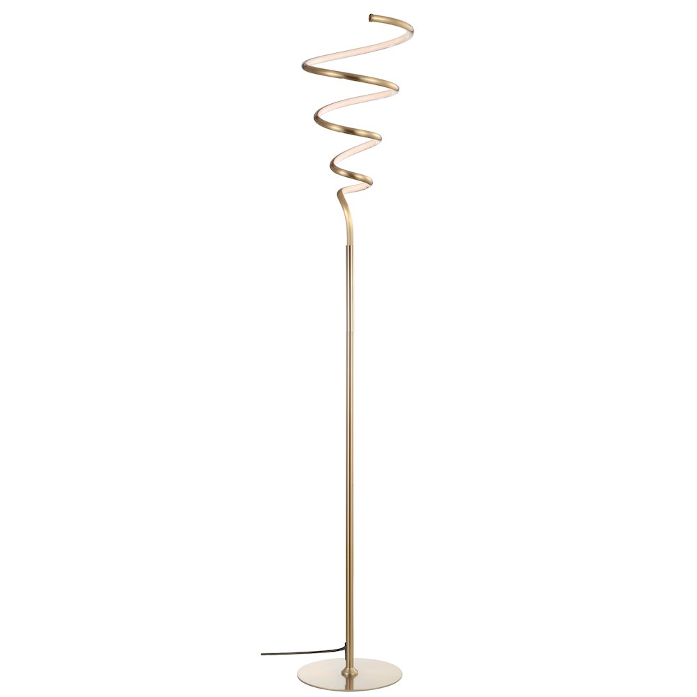 Scribble Modern Dimmable Metal Integrated Led Floor Lamp