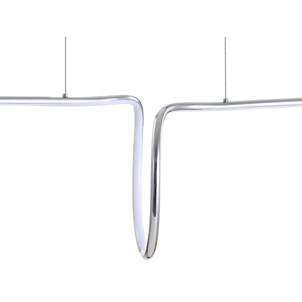 Ali Dimmable Adjustable Integrated Led Metal Linear Pendant