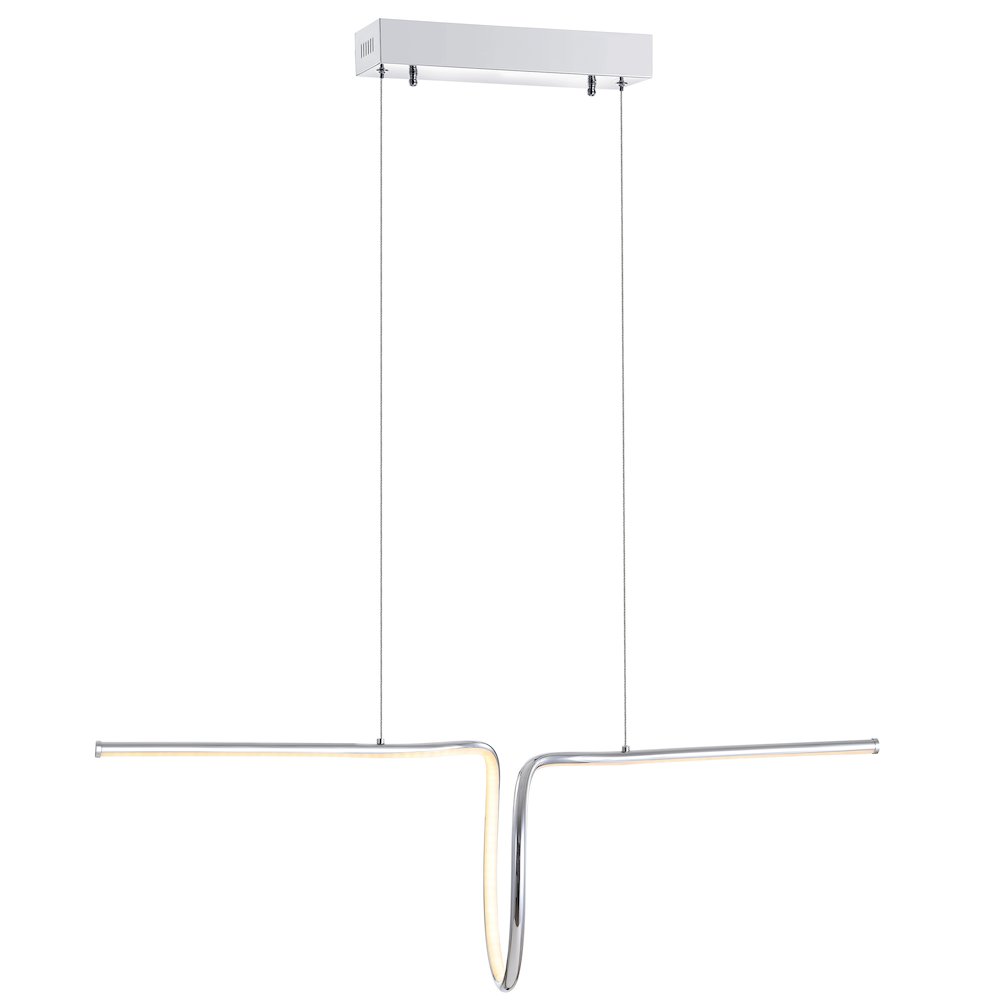 Ali Dimmable Adjustable Integrated Led Metal Linear Pendant