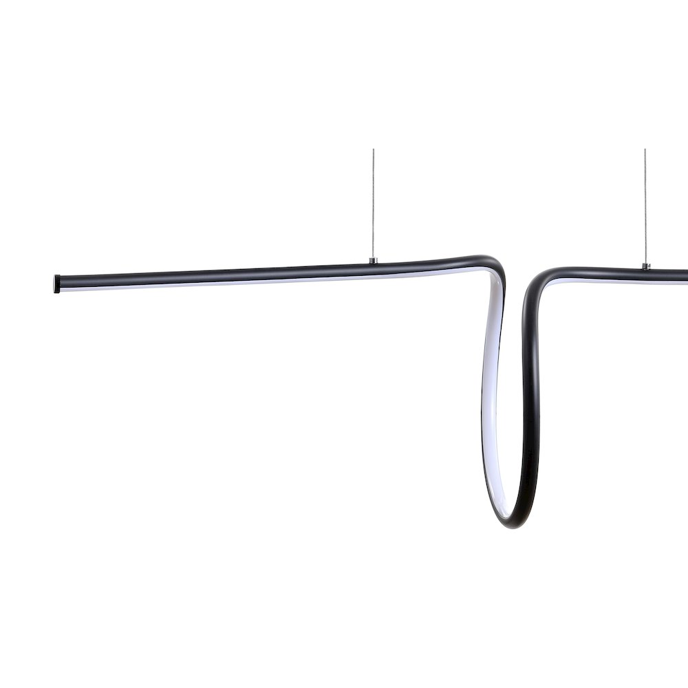 Ali Dimmable Adjustable Integrated Led Metal Linear Pendant