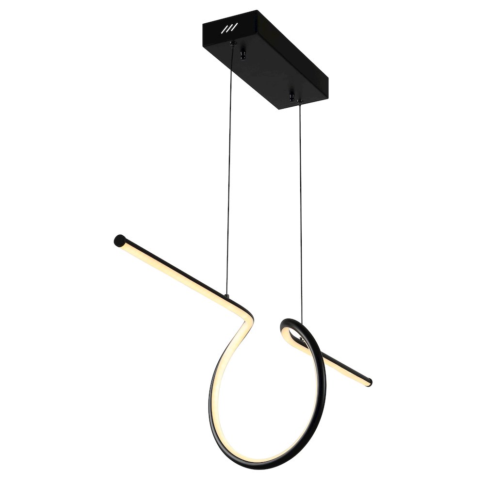 Ali Dimmable Adjustable Integrated Led Metal Linear Pendant