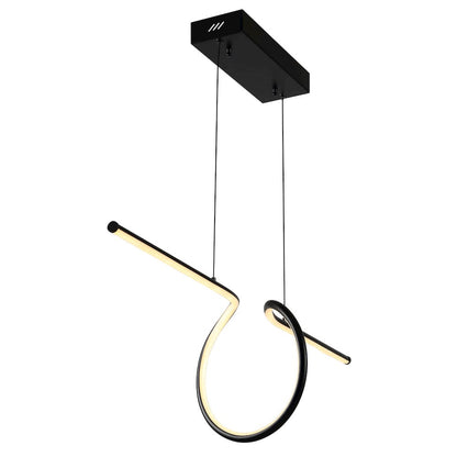 Ali Dimmable Adjustable Integrated Led Metal Linear Pendant