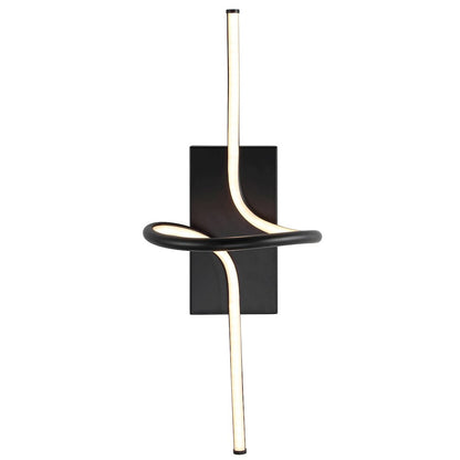 Sketch Minimalist Metal Integrated Led Vanity Light Sconce