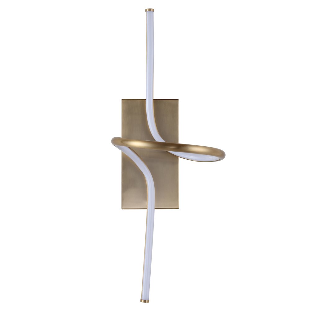 Sketch Minimalist Metal Integrated Led Vanity Light Sconce