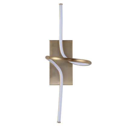 Sketch Minimalist Metal Integrated Led Vanity Light Sconce