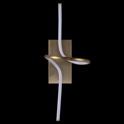 Sketch Minimalist Metal Integrated Led Vanity Light Sconce