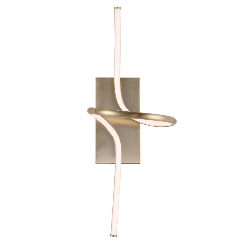 Sketch Minimalist Metal Integrated Led Vanity Light Sconce
