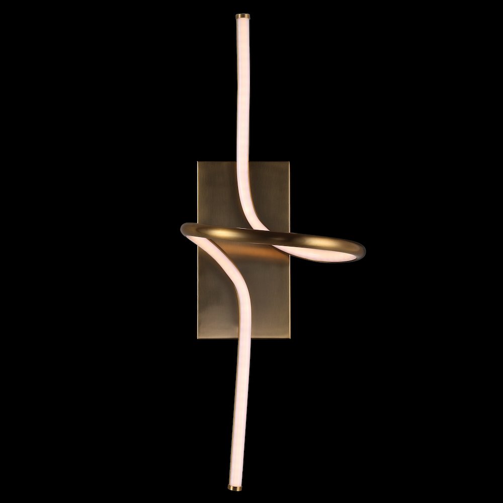 Sketch Minimalist Metal Integrated Led Vanity Light Sconce