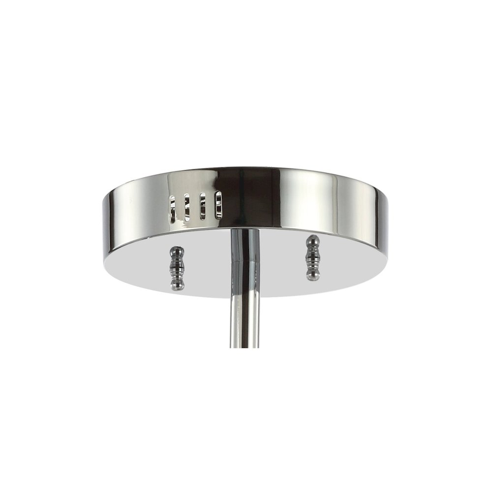 Crucis Modern Metal Integrated Led Semi Flush Mount