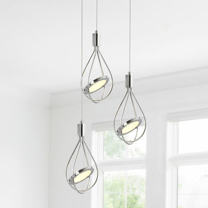 Orion Adjustable Modern Integrated Cluster Led Metal Pendant