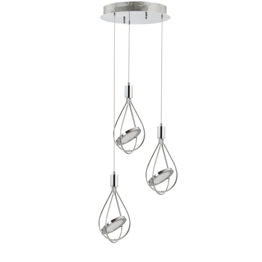 Orion Adjustable Modern Integrated Cluster Led Metal Pendant