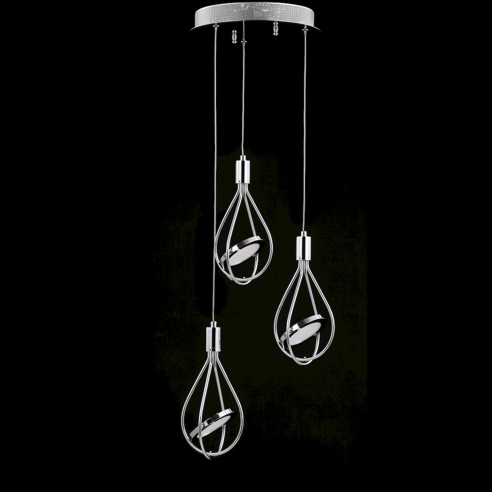 Orion Adjustable Modern Integrated Cluster Led Metal Pendant