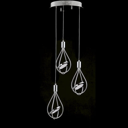 Orion Adjustable Modern Integrated Cluster Led Metal Pendant