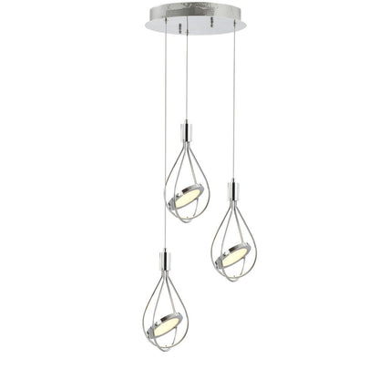 Orion Adjustable Modern Integrated Cluster Led Metal Pendant