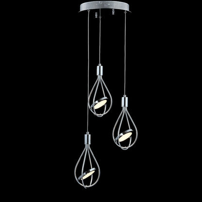 Orion Adjustable Modern Integrated Cluster Led Metal Pendant