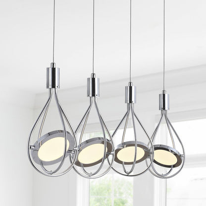 Orion Adjustable Modern Integrated Cluster Led Metal Pendant