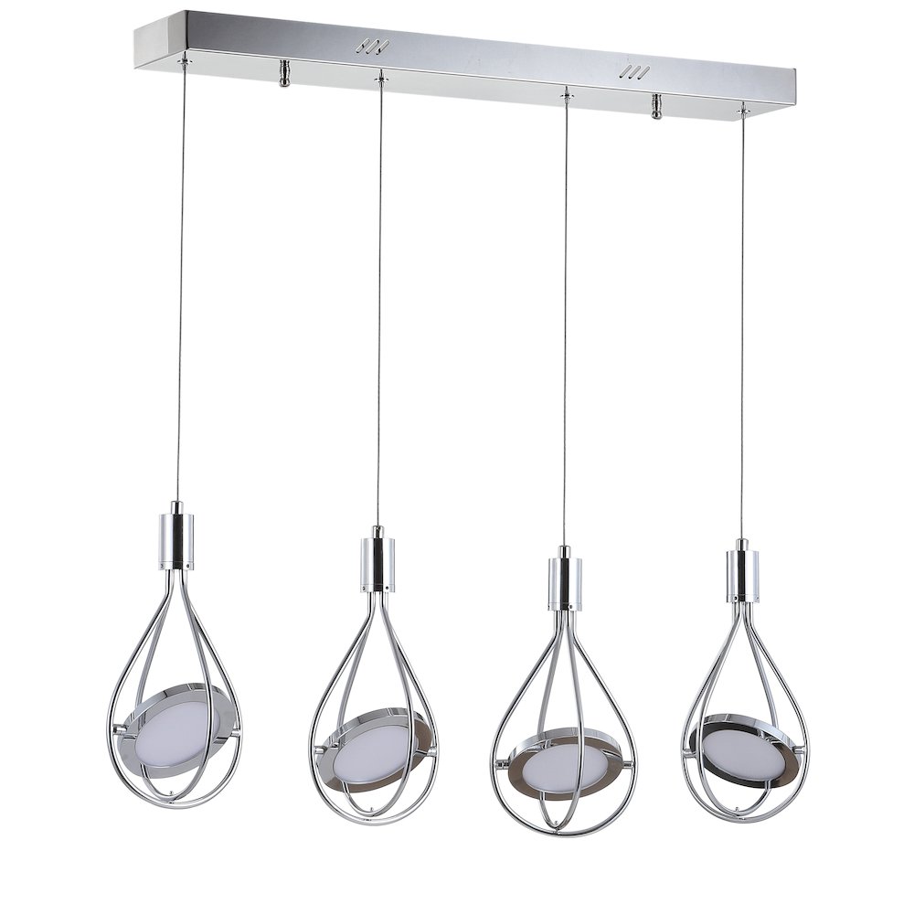 Orion Adjustable Modern Integrated Cluster Led Metal Pendant